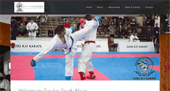 Desktop Screenshot of gojukai.co.za