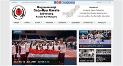 Desktop Screenshot of gojukai.hu